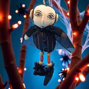 Vampire Halloween Ornament • Pier 1 Imports • Gothic Dracula Bat • Spooky Collec